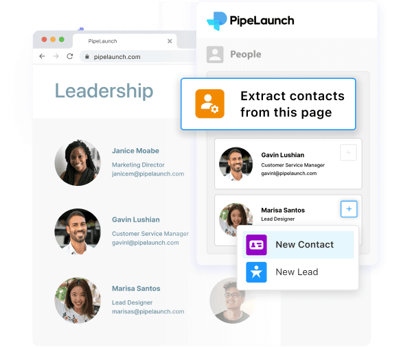 PipeLaunch Chrome Extension